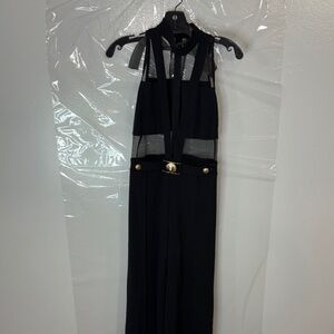 Chic Black Wide-Leg Jumpsuit